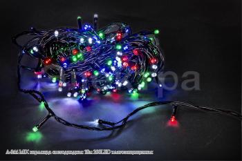 A-244  гирлянда светодиодная 18м 200LED IP65 MIX
