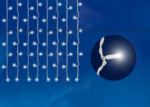 Занавес светодиодный с контроллером 1,5*1,5 160 светодиодов белый свет IP20/Uniel