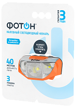 Фонарь налобный светодиодный "Фотон" SH-400 (1*LR6 в комплекте)****