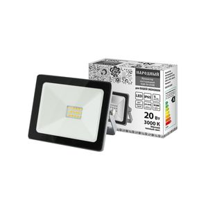 Прожектор светодиодный SMD 20вт 220B/1600Lm/3000К/IP65/TDM Народный