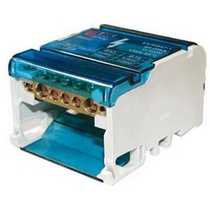 Шина  нулевая в корпусе 2х11 групп/АБК-сила