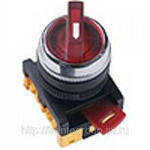 Переключатель ANCLR-22-3 3положения (I-0-II) 1з1р красный/TDM/ЭНЕРГИЯ