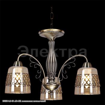 Люстра 39330-0.3-03 AB+BR светильник потолочный