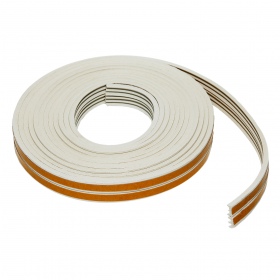 Уплотнитель профиль Е (белый) 9*4мм***