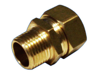 Соединитель для меди  22*3/4" Н.Р /101