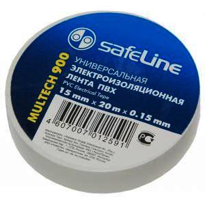 Изолента  белая 15мм*20м Safe Line/KRANZ