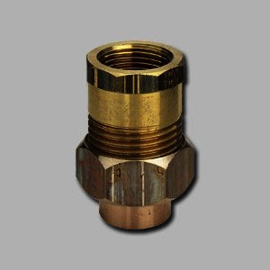 Сгон конусный под пайку для медных труб  22*1" В.Р/4340G