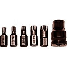 Набор бит FIT 6шт (SPLINE- M5,M6,M8,M10,M12) /57846