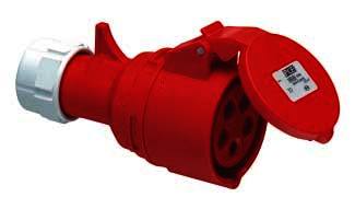 Розетка 5-и штыревая 63А 3P+E+N кабельная/235/ИЭК