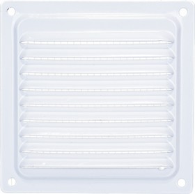 Решетка металлическая с сеткой 100*100 ВРС белая******