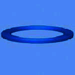 Прокладка"АНИ" для сифона плоская 1 1/2"/М022