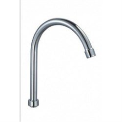 Излив поворотный для смесителя (гусак) Do.Korona DK-747 для кухни, изогнутый