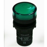 Светосигнальный индикатор AD22DS(LED) /зеленый/220V /ИЭК/TDM