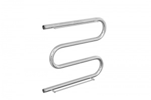 Полотенцесушитель  серия "М" + полочка 500*500  нержавейка 1"