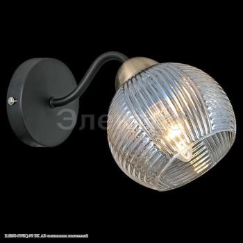 Бра IL0398-1WSQ-79 BK AB