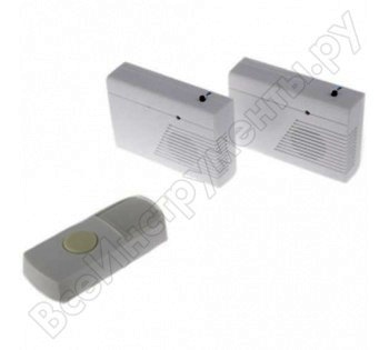 Звонок ЭРА С27-2 беспроводной, 2 динамика