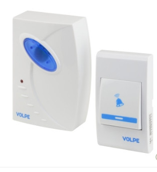Звонок Volpe UDB-Q025 W-R1T1-16S беспроводной 16 мелодий/80м/белый