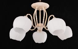 Светильник потолочный 96013B WT+GD/3H