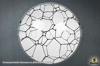 Cветильник НПБ 01-2*60-001 Молекула мл (300) 