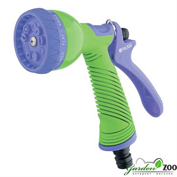 Пистолет-распылитель PALISAD 9 режимов полива, эргономичная рукоятка /65151