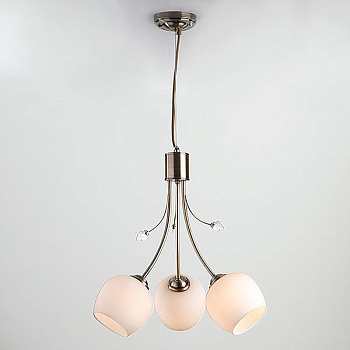 30123/3/ подвесной светильник античная бронза