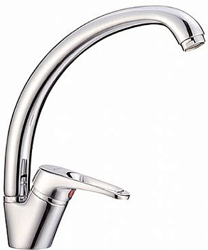 Смеситель LEDEME для  кухни, латунь, керамический картридж d=35 (L200)/4113