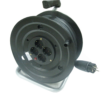 Удлинитель на катушке с/з 4*50м/ПВС 3*0,75/***