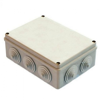 Коробка распаячная наружная 190*140*70 ,IP55,серая,GE