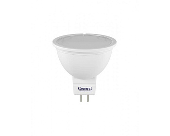 Лампа LED GU5.3 MR16 10W/220В/4500К/холодный цвет/General/Ecola