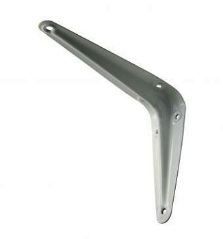 Полкодержатель жест белый лак 300*350мм нагрузка 36кг