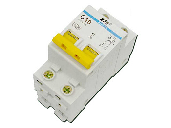 Автомат 2 полюсный 40А ИЭК/ВА47-29