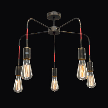 Люстра модерн 1-5442-5-BKS E27