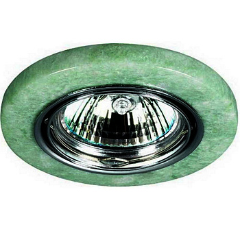 С.Novotex369283 NT12064 GU5.3 50Вт12Vзелен. камень