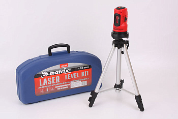 Уровень "MATRIX" лазер.150мм, штатив 1100мм /35033