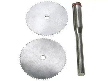 Диски отрезные HSS 2 шт. и штифт диам. 3 мм/36933