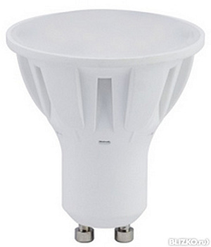 Лампа LED GU10 5,4W/5W/ 230V/2800К/теплый/Экола/DUWI