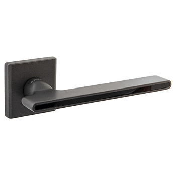 Ручки дверные Apecs Ultra H-60145-A-GRF/B Графит