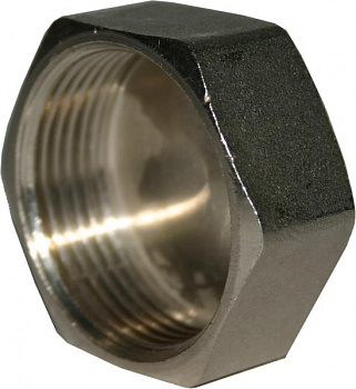 Заглушка  1" ВН.Р. никель /590