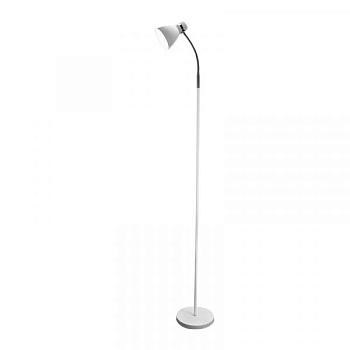 Торшер напольный под лампу Е27 белый GFL-001