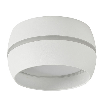 Светильник-спот ЧАША  GX53 с боковым рассеивателем IP20/белый /GENERAL***