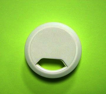 Заглушка для проводки D-60мм белый 