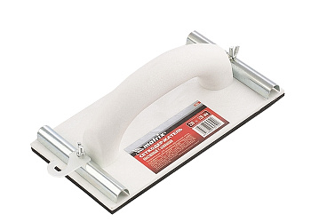 Держатель  пластиковый 225*105мм для нажд.бумаги с прижимом 39722М/39743