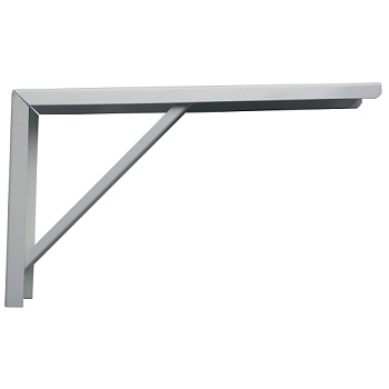 Кронштейн стальной разборный 380мм белый