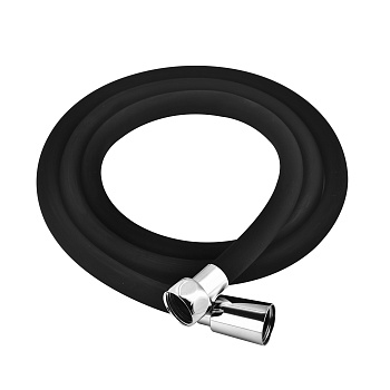 Шланг для душа MELODIA Wonder Silicona Antitwist 1/2*1/2 черный L150мм MKP34437BL