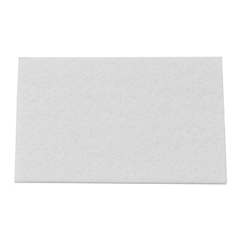 Подкладка 80*120 мм белый, фетр