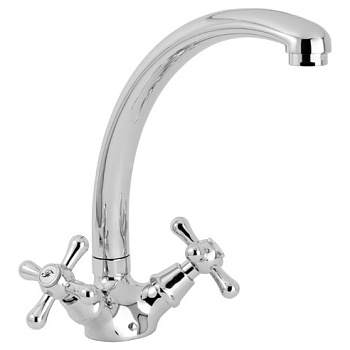 Смеситель 112 TREFF для мойки, кран-букса  резина/140-0005-00