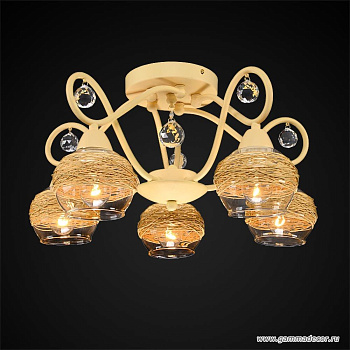 Люстра еврокаркасы 1-3450-5-YR E14