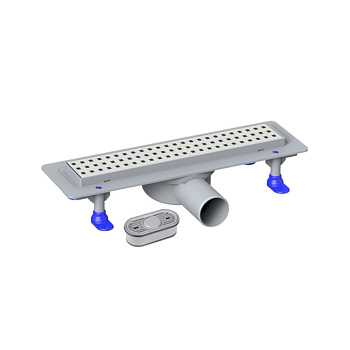 Трап душевой VALFEX 330мм выпуск O50,комбинированный затвор 