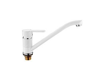 Смеситель  LEDEME для  кухни, латунь, керамический картридж d=35  /L4903W