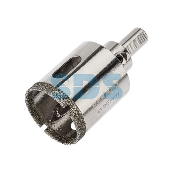 Коронка алмазная 25 мм с центровочным сверлом REXANT/KRANZ/92-0008